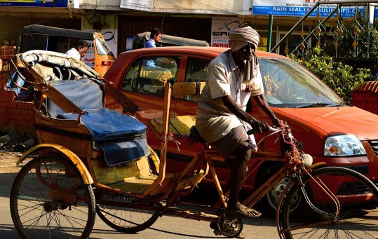 bicycle rickshaw