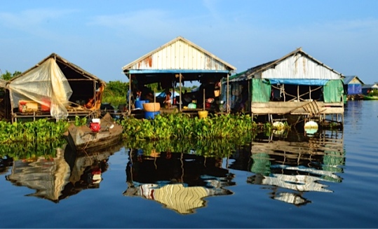 Floating Village Houses