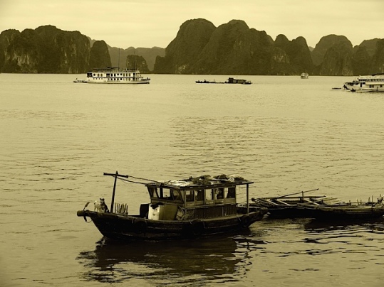 Halong Bay Sepia.3