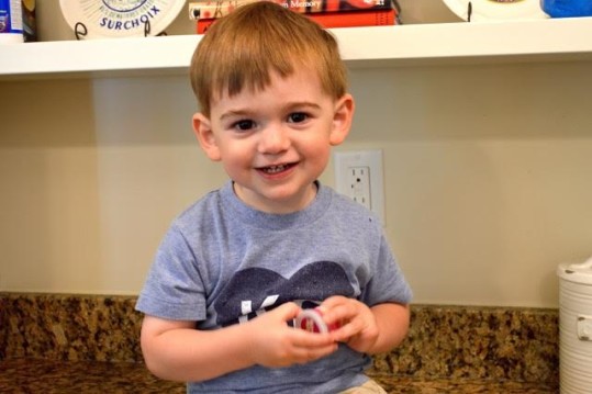 Ryan on counter