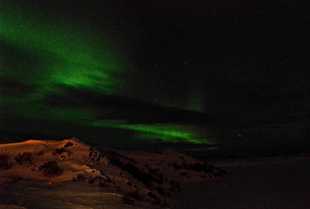 Iceland. Northern Lights.